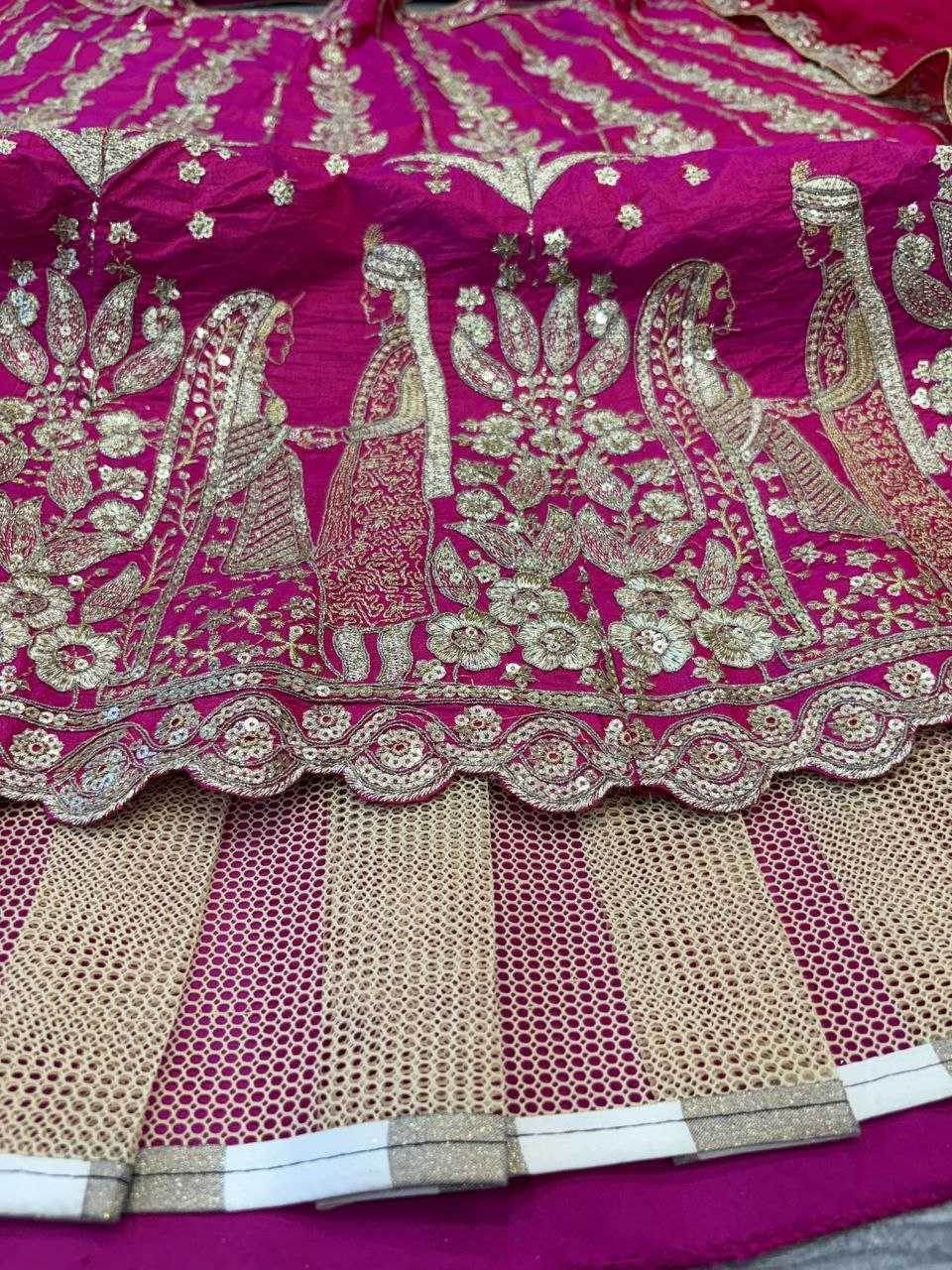 Silk Designer Traditional Lehenga - MYLUXURY LANE ENTERPRISE